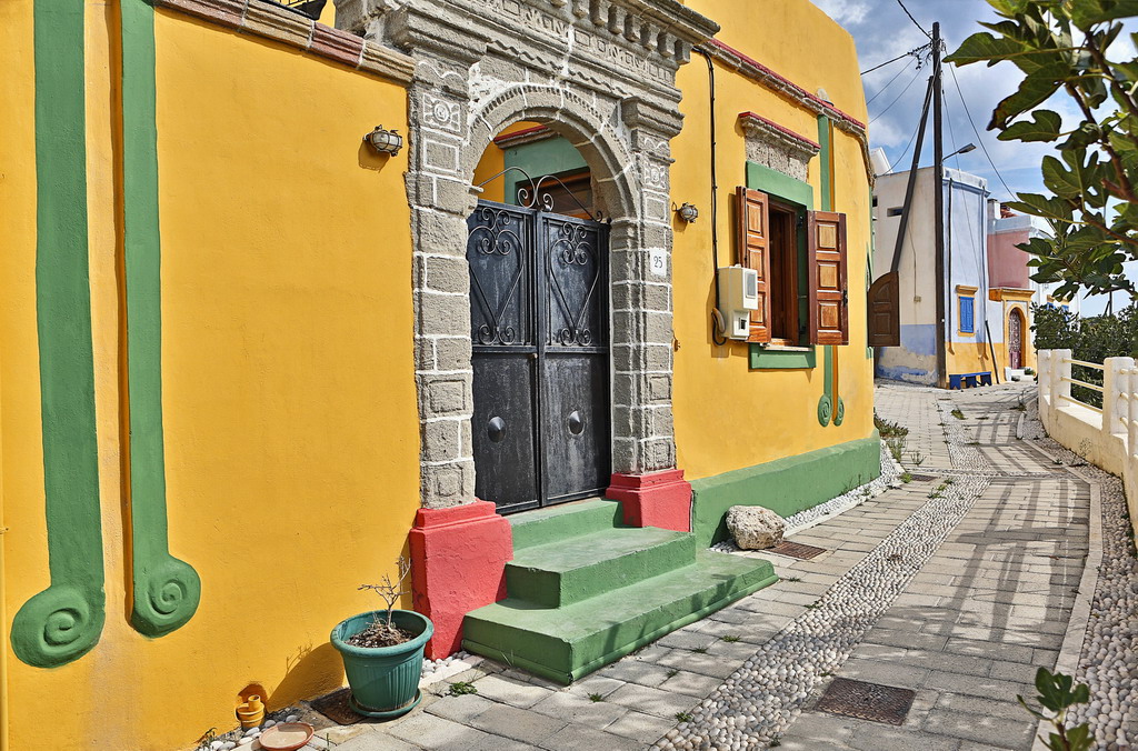  Šarmantno živopisno selo Koskinou na Rodosu 
